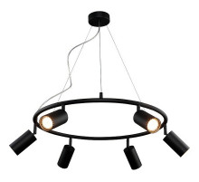 Подвесной светильник Crystal Lux CLT 015C6 D600 BL Черный