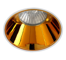 Встраиваемый светильник Crystal Lux CLT 050C1 WH-GO Белый Золото