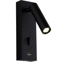 Настенный светильник Crystal Lux CLT 210W USB BL Черный