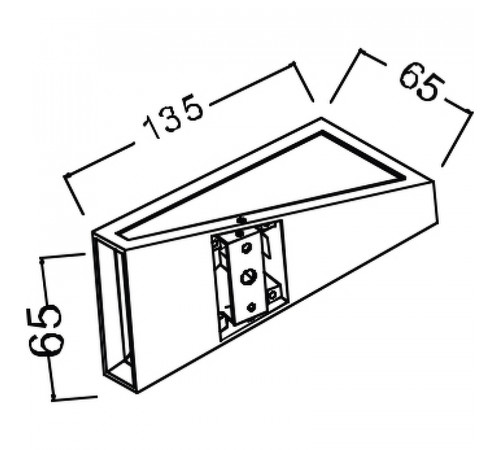 Настенный светильник Crystal Lux CLT 225W WH Белый