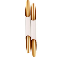 Настенный светильник Crystal Lux CLT 332W4-V2 WH-GO Белый Золото