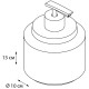 Дозатор жидкого мыла Fixsen Coin FX-250-1 Черный