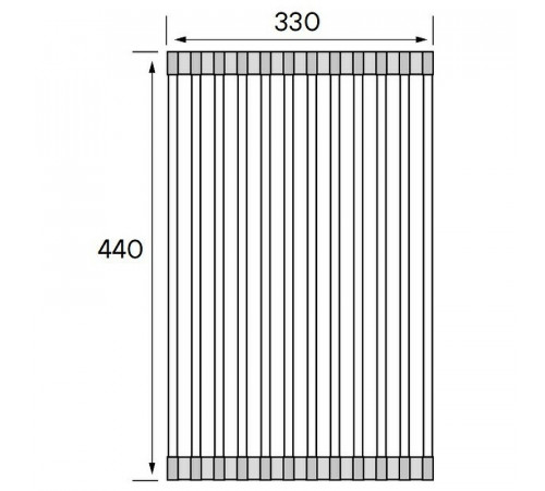 Ролл-мат Paulmark Columna C440-SB Черный