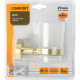 Стакан для зубных щеток Fixsen Comfort Gold FX-87006 Золото матовое