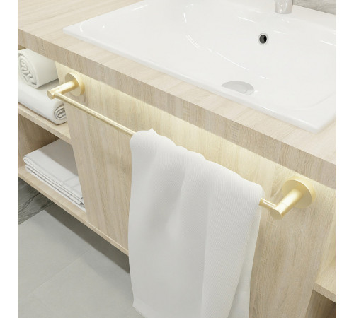 Полотенцедержатель Fixsen Comfort Gold FX-87001 Золото матовое