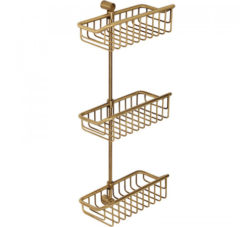 Полка корзина Migliore Complementi 22028 Бронза