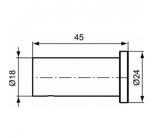 Крючок Ideal Standard Connect N1380AA Хром