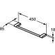 Полотенцедержатель Ideal Standard Connect E6981AA Хром