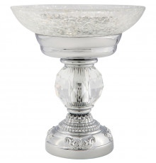 Мыльница Migliore Cristalia 16791 Хром с кристаллом Swarovski