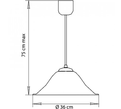 Подвесной светильник Artelamp Cucina A3421SP-1WH Белый