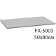 Коврик для ванной комнаты Fixsen Deep 50x80 FX-5003C Голубой