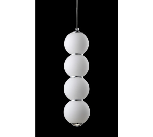 Потолочный светильник Crystal Lux Desi SP4 Chrome White Белый Хром Потолочный светильник Crystal Lux Desi SP4 Chrome White Белый Хром