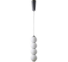 Потолочный светильник Crystal Lux Desi SP4 Chrome White Белый Хром