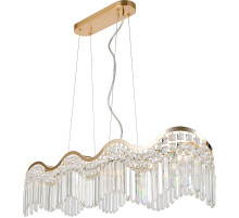 Люстра Maytoni Diamant Crystal Gracia DIA201PL-06G1 Прозрачная Золото