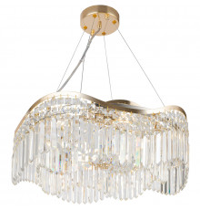 Люстра Maytoni Diamant Crystal Gracia DIA201PL-08G Прозрачная Золото