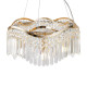 Люстра Maytoni Diamant Crystal Gracia DIA201PL-06G Прозрачная Золото