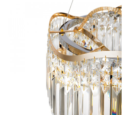 Люстра Maytoni Diamant Crystal Gracia DIA201PL-06G Прозрачная Золото