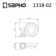 Мыльница Sapho Diamond 1318-02 Бронза