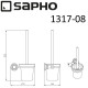 Ершик для унитаза Sapho Diamond 1317-08 Хром