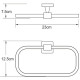 Кольцо для полотенец WasserKRAFT Dill K-3960 Хром