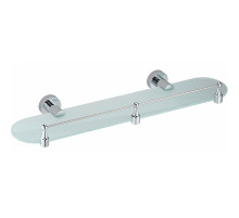Стеклянная полка WasserKRAFT Donau K-9444 Хром