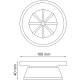 Мыльница WasserKRAFT Donau K-2429 Хром