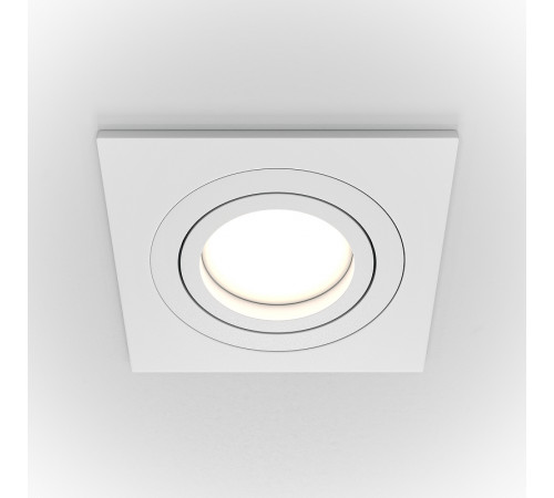 Встраиваемый светильник Maytoni Downlight Atom DL024-2-01W Белый