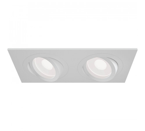 Встраиваемый светильник Maytoni Downlight Atom DL024-2-02W Белый