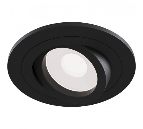 Встраиваемый светильник Maytoni Downlight Atom DL023-2-01B Черный