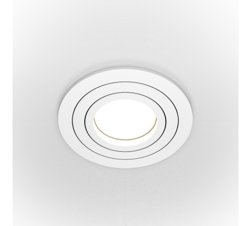 Встраиваемый светильник Maytoni Downlight Atom DL023-2-01W Белый