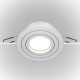 Встраиваемый светильник Maytoni Downlight Atom DL023-2-01W Белый