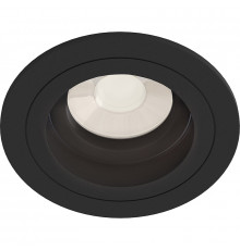 Встраиваемый светильник Maytoni Downlight Atom DL025-2-01B Черный