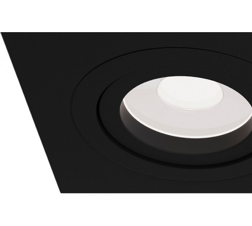 Встраиваемый светильник Maytoni Downlight Atom DL024-2-02B Черный