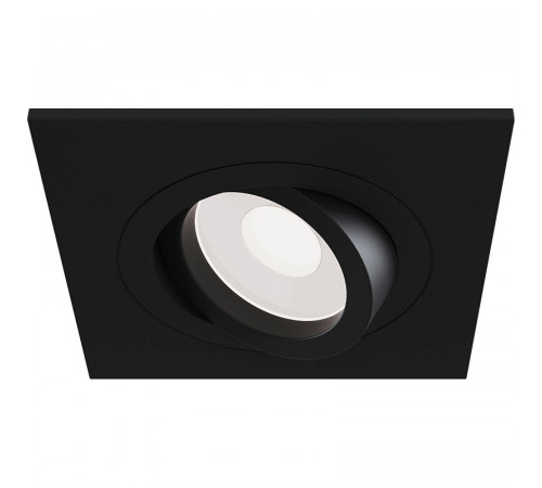 Встраиваемый светильник Maytoni Downlight Atom DL024-2-01B Черный