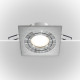 Встраиваемый светильник Maytoni Downlight Atom DL024-2-01S Серебро