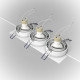 Встраиваемый светильник Maytoni Downlight Atom DL024-2-03W Белый