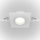 Встраиваемый светильник Maytoni Downlight Atom DL024-2-01W Белый