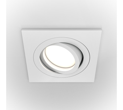 Встраиваемый светильник Maytoni Downlight Atom DL024-2-01W Белый