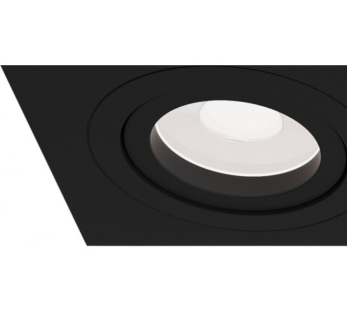 Встраиваемый светильник Maytoni Downlight Atom DL024-2-03B Черный