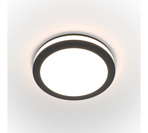 Встраиваемый светильник Maytoni Downlight Phanton DL303-L7B4K Черный