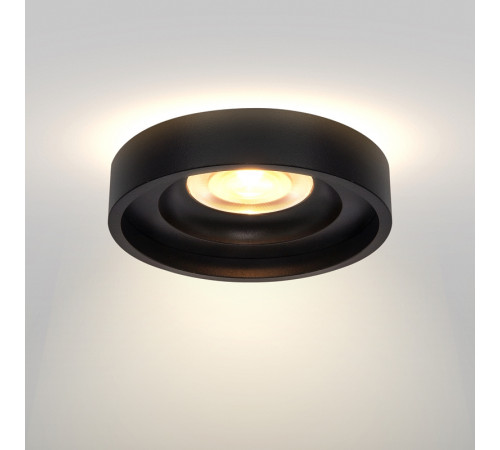 Встраиваемый светильник Maytoni Downlight Planet DL035-2-L6B Черный