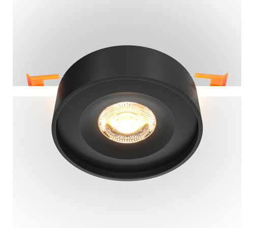 Встраиваемый светильник Maytoni Downlight Planet DL035-2-L6B Черный