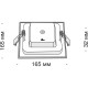 Встраиваемый светильник Maytoni Downlight Stockton DL020-6-L12W Белый