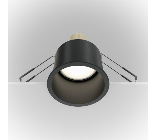 Встраиваемый светильник Maytoni Downlight Reif DL049-01B Черный