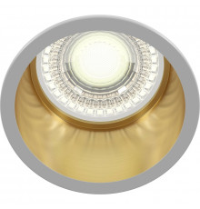 Встраиваемый светильник Maytoni Downlight Reif DL049-01WG Белый Золото