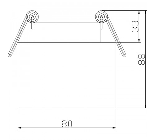 Встраиваемый светильник Maytoni Downlight Pauline DL047-01W Белый