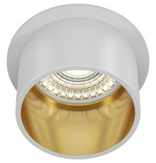 Встраиваемый светильник Maytoni Downlight Reif DL050-01WG Белый Золото