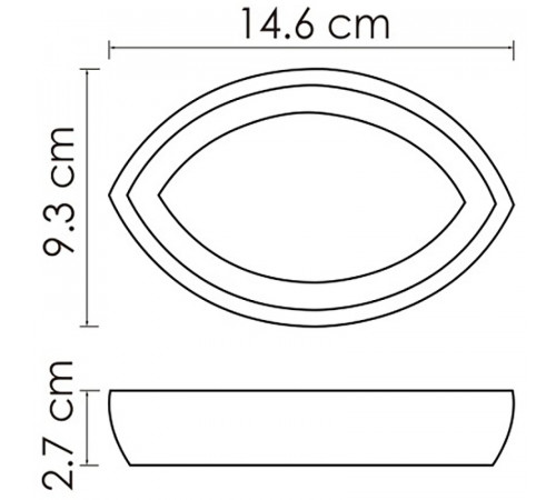 Мыльница WasserKRAFT Eider K-33329 Хром