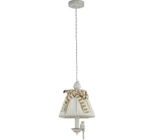Подвесной светильник Maytoni Elegant Bird ARM013-PL-01-W Льняной Белый антик