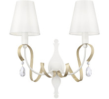 Настенный светильник Maytoni Elegant Intreccio ARM010-02-W Белый Золото